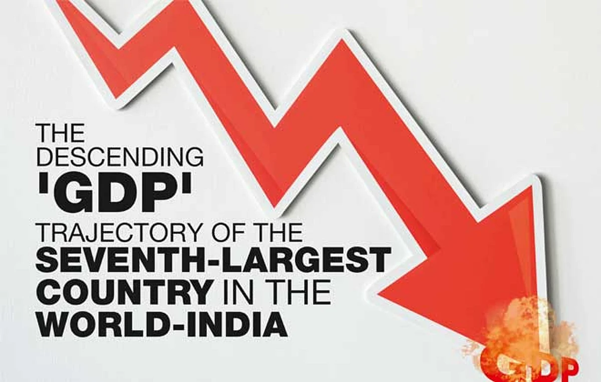 THE DESCENDING ‘GDP’ TRAJECTORY OF THE SEVENTH-LARGEST COUNTRY IN THE WORLD-INDIA