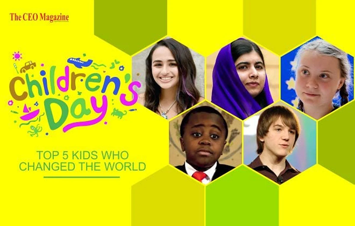 CHILDREN’S DAY, TOP 5 KIDS WHO CHANGED THE WORLD