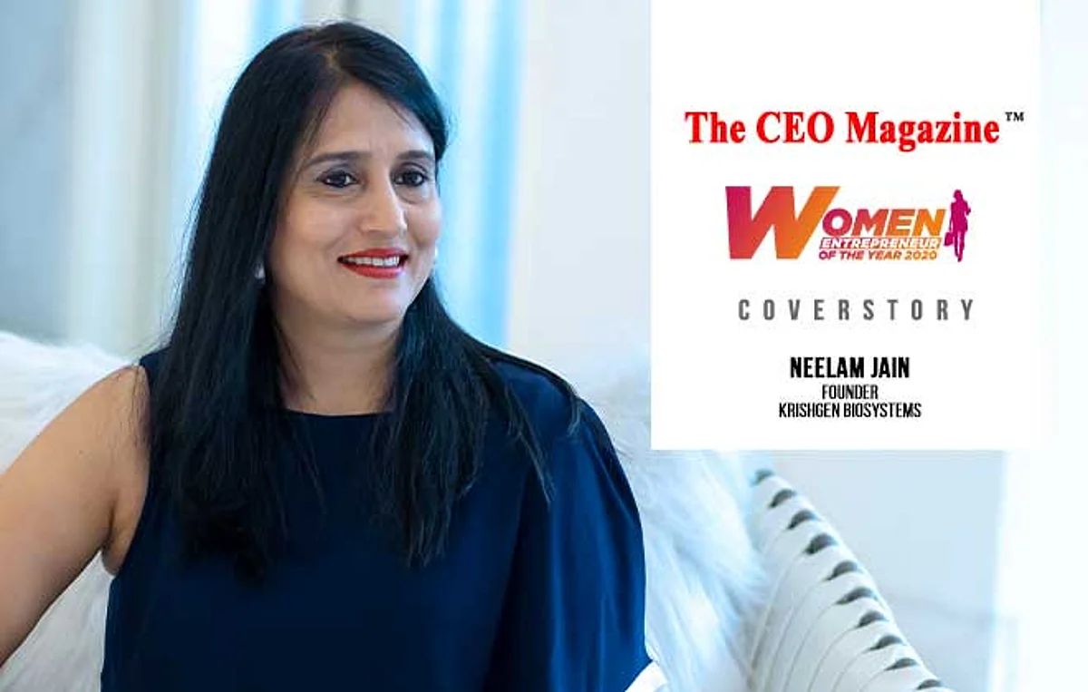 Neelam Jain, Revolutionary Entrepreneur Administering Success Of Krishgen Biosystems, India’s Leading Brand Delivering Cutting-Edge Biotech Solutions Since 2003