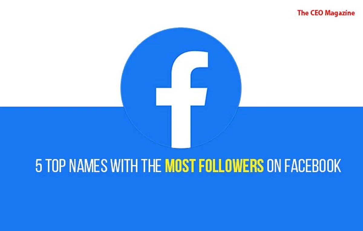 5 Top Names with the Most Followers on Facebook