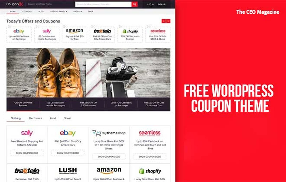 Where can I Download the free wordpress Coupon Theme