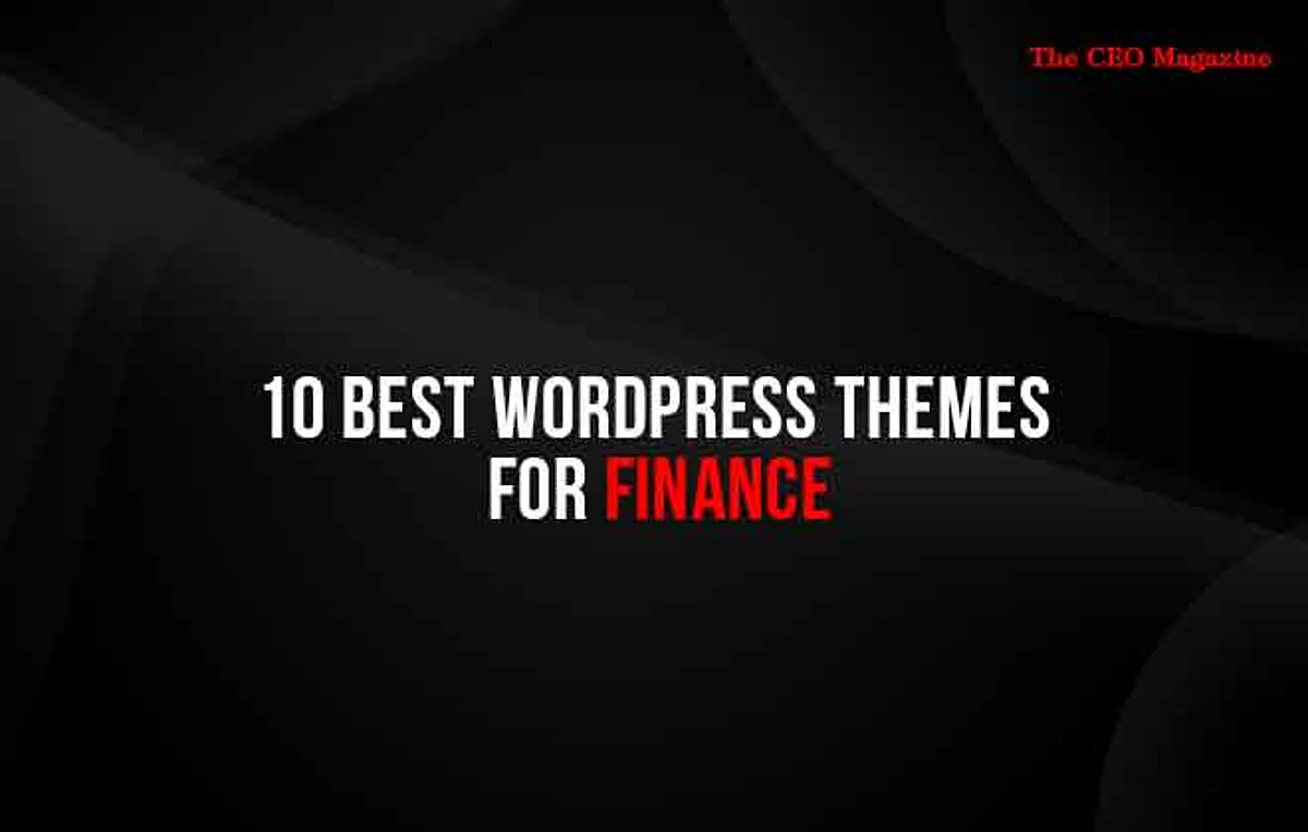 10 Best WordPressTheme for Finance