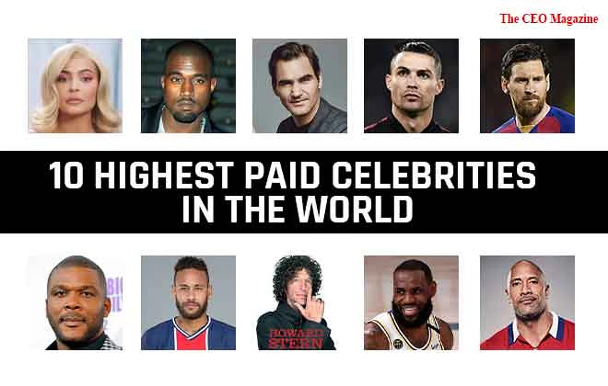 10 Highest Paid Celebrities in the World