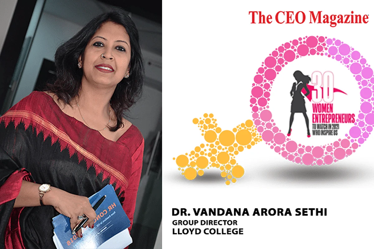 Dr. Vandana Arora Sethi, Directing Lloyd Group Of Institutions With Mission Of “Education With A Purpose”