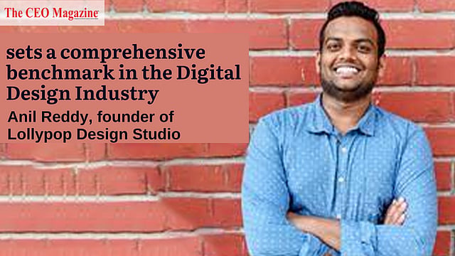 Anil Reddy, founder Lollypop Design Studio, Leader in Digital Design | CEO