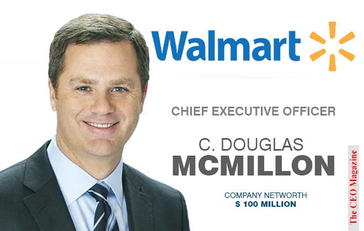 DOUGLAS MCMILLON, YOUNGEST CEO IN THE HISTORY OF WALMART