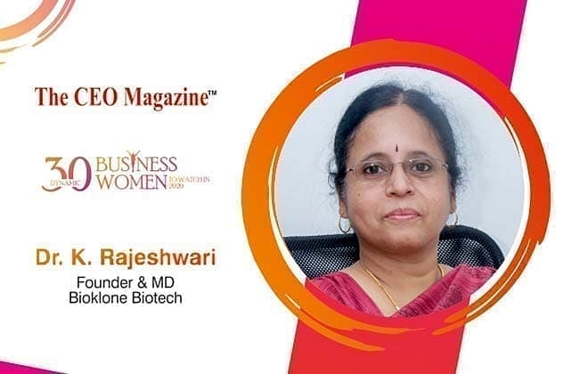 DR. K. RAJESHWARI: AN INSPIRING BIOPRENEUR, CREATING NEXT LEVEL ...