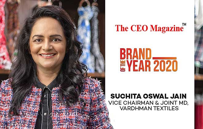 Vardhman Textiles Suchita Oswal Jain Leading Renowned Indian Textile Brand