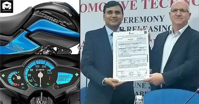 ഹീറോ സ്പ്ലെൻഡർ ഐ-സ്മാർട്ട്: രാജ്യത്തെ ആദ്യ ബി എസ് 6 ടൂ വീലർ