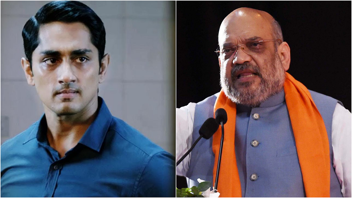 ‘അമിത് ഷാ ഹോം മോണ്സ്റ്റര്’; ആഭ്യന്തരമന്ത്രി മുസ്ലീം വംശീയ ഉന്മൂലനത്തിന് വിത്തുപാകുകയാണെന്ന് നടന് സിദ്ധാര്ത്ഥ്