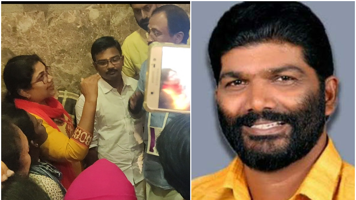 സദാചാര ആക്രമണം: രാധാകൃഷ്ണനെ പിന്തുണച്ച് വി മുരളീധരന്; കെയുഡബ്ല്യുജെ സമ്മേളനത്തില് പ്രതിഷേധിച്ച് മാധ്യമപ്രവര്ത്തകര്
