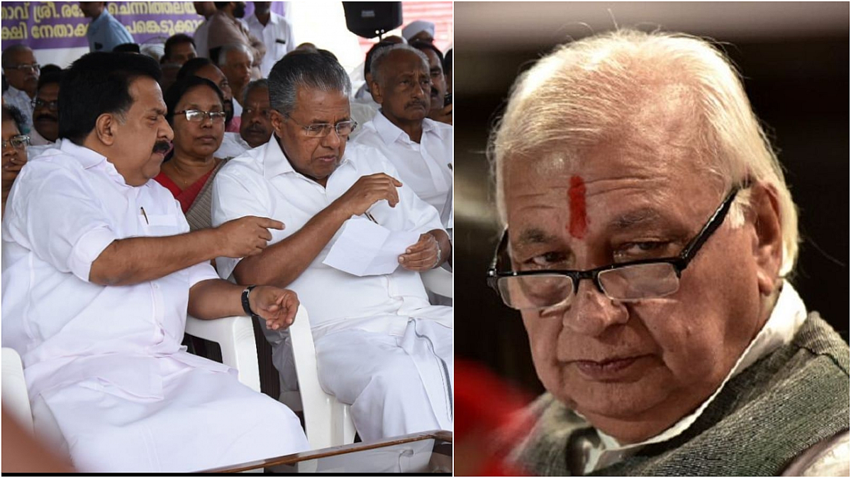 ഗവര്ണര് ഇരിക്കുന്ന പദവി മറക്കരുതെന്ന് ചെന്നിത്തല; തെറ്റായ കാര്യങ്ങള്ക്ക് എതിര്പ്പുയരുമെന്ന് മുഖ്യമന്ത്രി