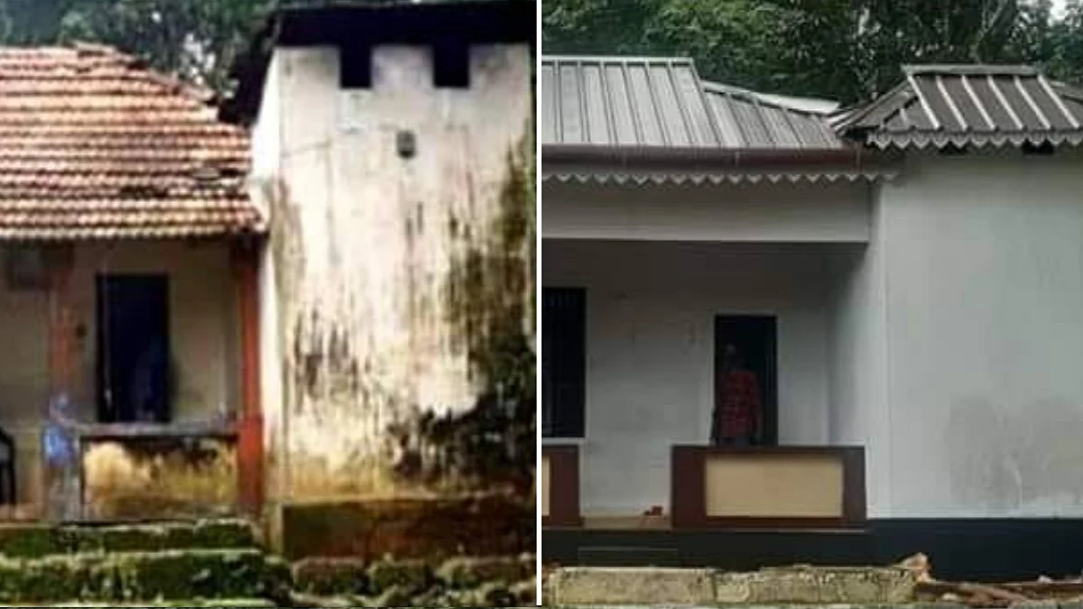പഠനം മുടങ്ങാതിരിക്കാന് ടിവിയുമായെത്തി, അവസ്ഥ കണ്ട് വീട് നന്നാക്കി നല്കി ഡിവൈഎഫ്ഐ