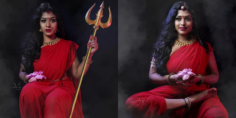 ദുര്ഗാദേവിയെ അപമാനിച്ചെന്ന് ഹിന്ദു ഐക്യവേദി ; മതവികാരം വ്രണപ്പെടുത്തിയെന്ന് കാണിച്ച് യുവതിക്കെതിരെ കേസ്