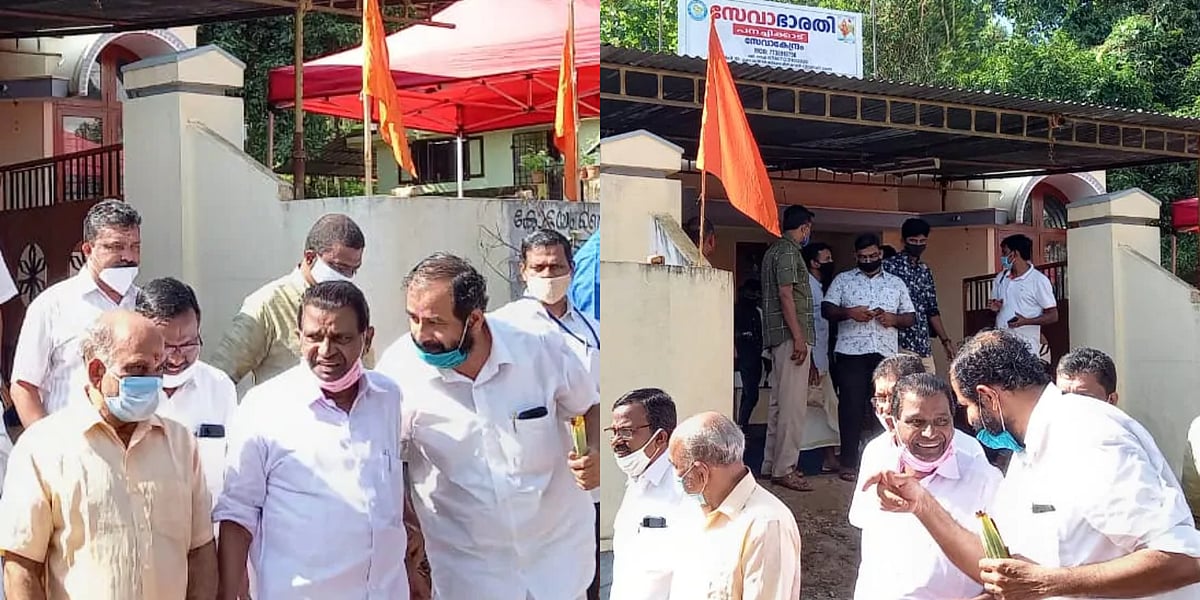 വീണ്ടും പനച്ചിക്കാട് ആര്‍എസ്എസ്-സേവാഭാരതി കേന്ദ്രത്തില്‍ തിരുവഞ്ചൂര്‍ ; ശബരിമല വിവാദം മറക്കരുതെന്ന് സിപിഎമ്മിനോട്
