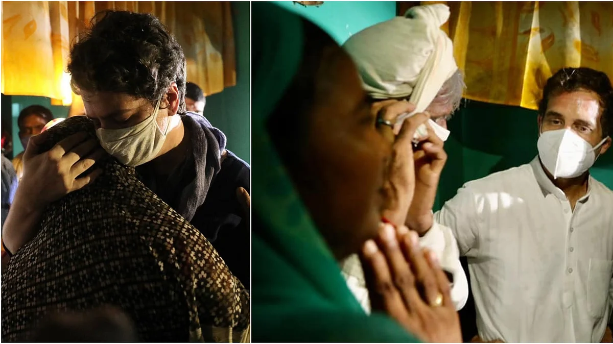 'പ്രിയങ്കയുടെ നെഞ്ചിലമര്ന്ന് തേങ്ങുന്ന ഇന്ത്യ, ആഴങ്ങളില് പൊടിക്കുന്ന മനുഷ്യസ്നേഹത്തിന്റെ രാഷ്ട്രീയം'