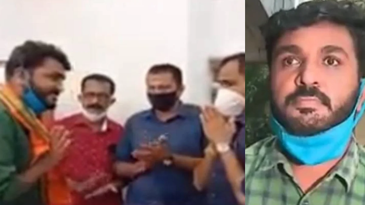 കോണ്ഗ്രസ് വിട്ട് ബിജെപിയിലെത്തി, മണിക്കൂറുകള്ക്കുള്ളില് തിരിച്ച് പാര്ട്ടിയിലെത്തി യൂത്ത് കോണ്ഗ്രസ് നേതാവ്