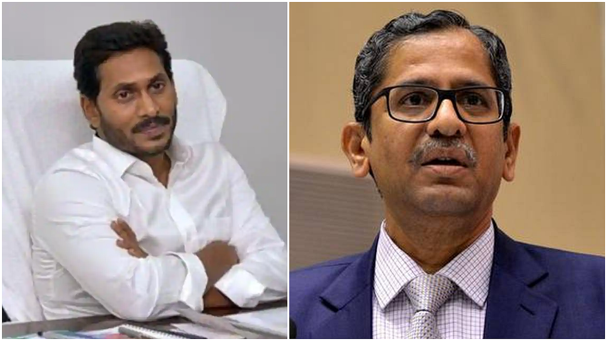 'നായിഡുവിന് വേണ്ടി ജഡ്ജിമാരെ സ്വാധീനിക്കുന്നു'; ജസ്റ്റിസ് രമണയ്ക്കെതിരെ ജഗന്മോഹന് റെഡ്ഡി