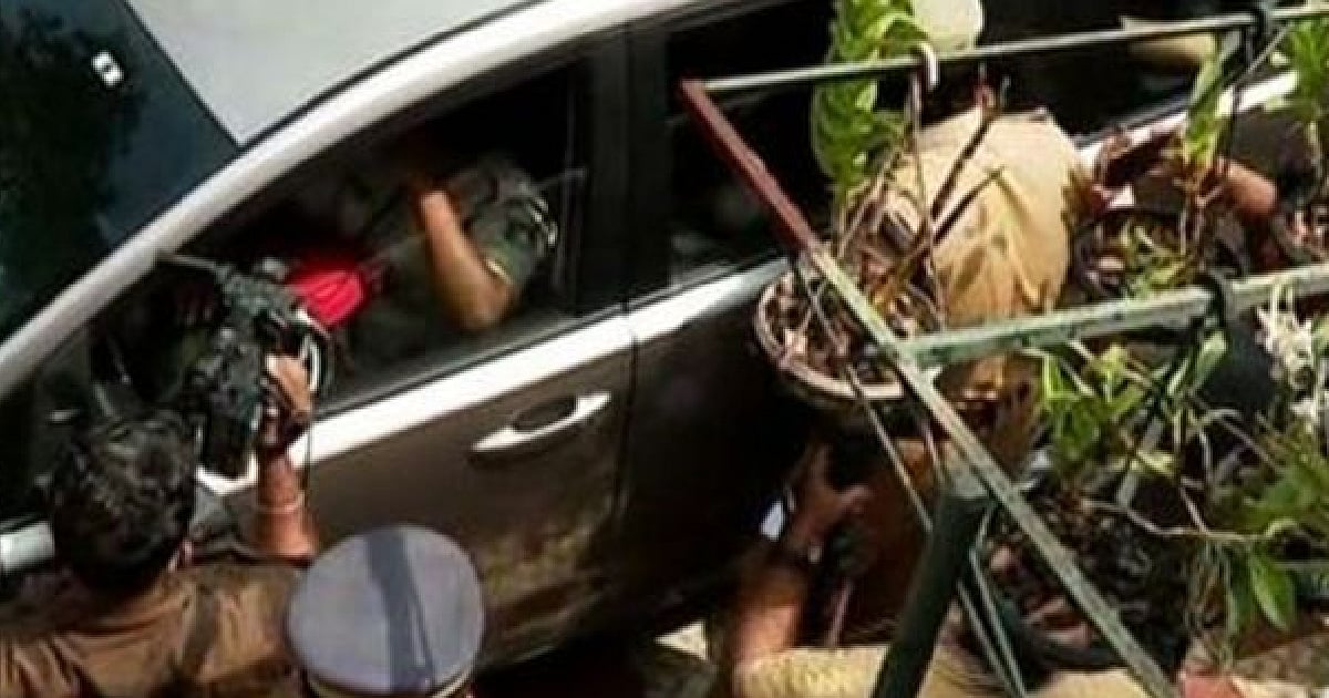 ബിനീഷിന്റെ വീട്ടില്‍ നിന്ന് മടങ്ങിയ ഇ.ഡിയുടെ വാഹനം തടഞ്ഞ് സംസ്ഥാനപൊലീസ്; വിശദാംശങ്ങള്‍ തേടാനെന്ന് എസ്.പി