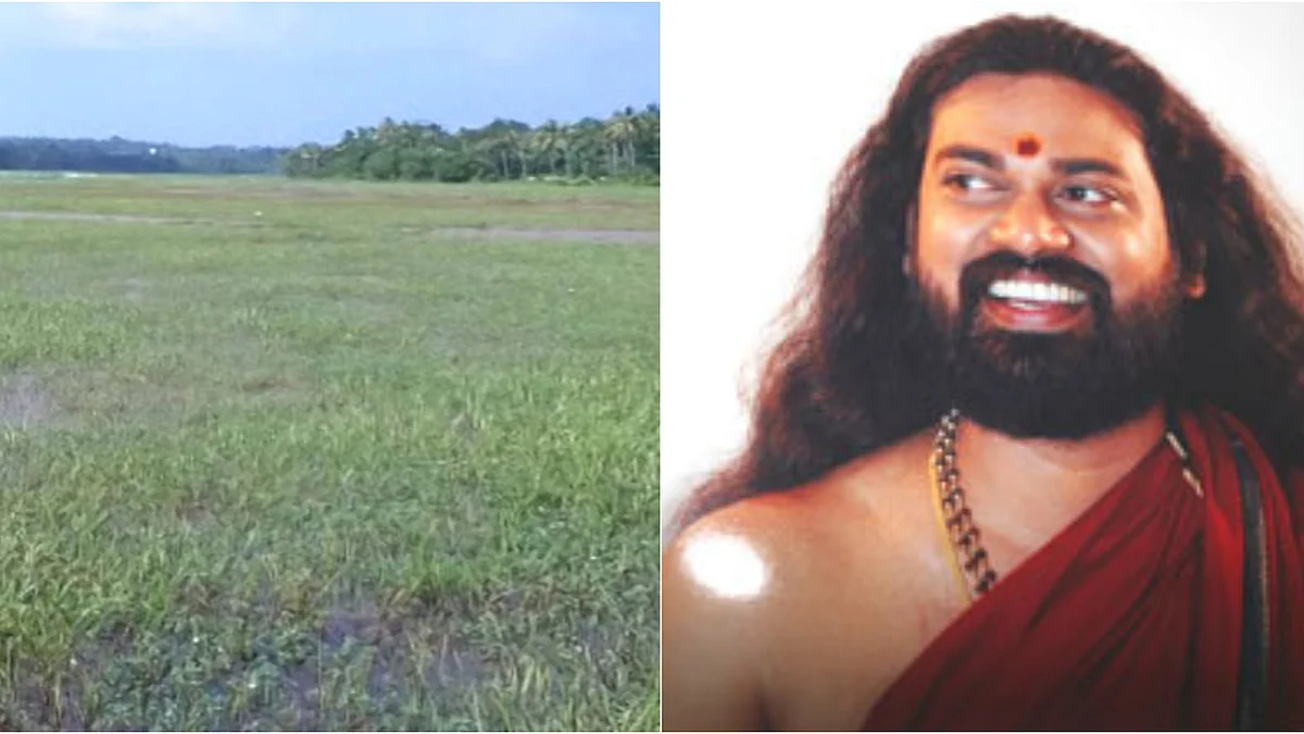വ്യാജ സന്യാസി സന്തോഷ് മാധവനില് നിന്ന് സര്ക്കാര് പിടിച്ചെടുത്ത പാടത്ത് നെല്കൃഷിക്ക് അനുമതി