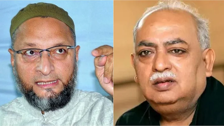 'ഉവൈസി ബിജെപിയുടെ കളിപ്പാവ, മറ്റൊരു മുഹമ്മദലി ജിന്ന'; മുസ്ലിങ്ങളെ ഭിന്നിപ്പിക്കുന്നുവെന്നും ഉര്ദു കവി മുനവര് റാണ