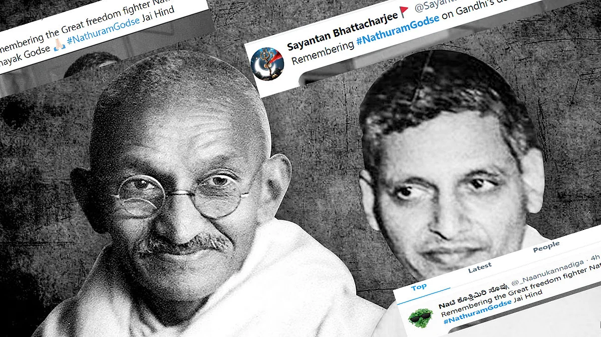 ഗാന്ധി രക്തസാക്ഷിത്വദിനത്തില് ' നാഥുറാം ഗോഡ്സേ അമര് രഹേ' ട്രെന്ഡിംഗ്, ഇന്ത്യക്കാരെ ലജ്ജിപ്പിക്കുന്നുവെന്ന് സിദ്ധാര്ത്ഥ്