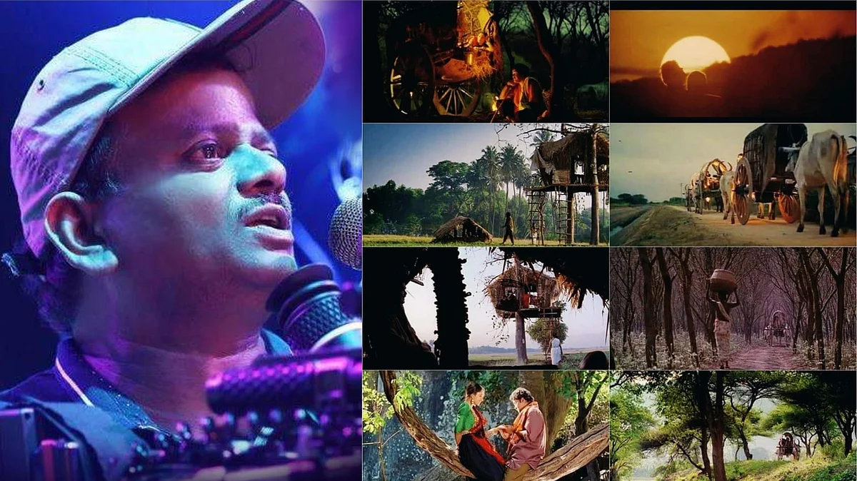 പ്രിയന് പറഞ്ഞു വൈദ്യുതിയില്ല, റാന്തല് വെട്ടത്തിലൊരു ഗ്രാമം; ഫ്രെയിമുകളിലെ ആനന്ദലഹരി