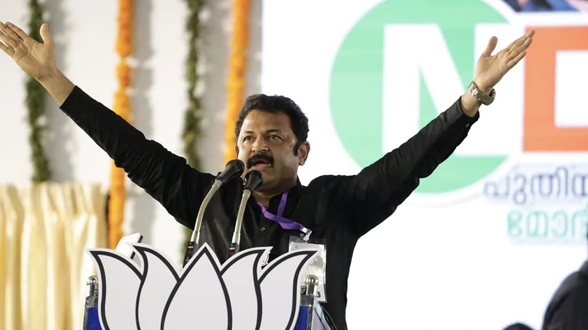 മറ്റ് സെലിബ്രിറ്റികളെ പോലെ അപ്രത്യക്ഷനാകില്ല; ബി.ജെ.പിയിൽ തന്നെയുണ്ടാകുമെന്ന് കൃഷ്ണകുമാർ