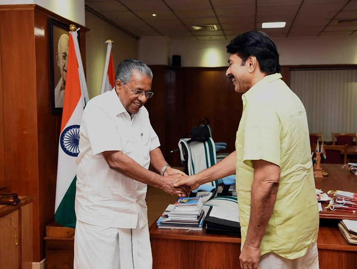 പിണറായി വിജയനെയും വിജയിച്ച സ്ഥാനാര്ത്ഥികളെയും അഭിനന്ദിച്ച് മമ്മൂട്ടി