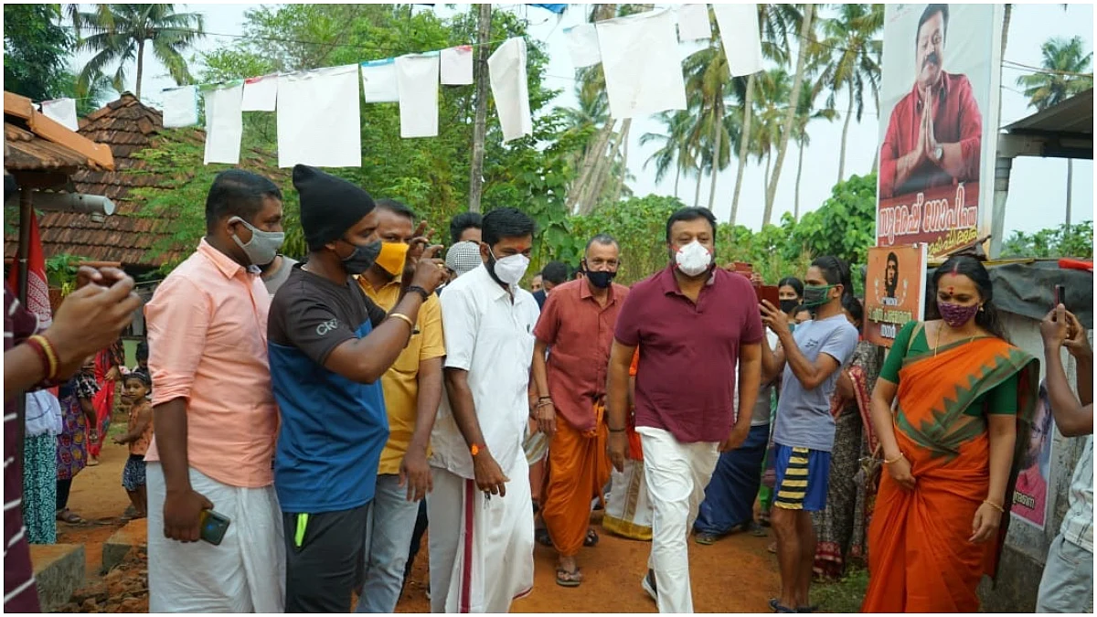തൃശൂരിൽ സുരേഷ്ഗോപിക്ക് ലീഡ് ; നേമത്തും പാലക്കാടും ബിജെപിക്ക് ലീഡ്