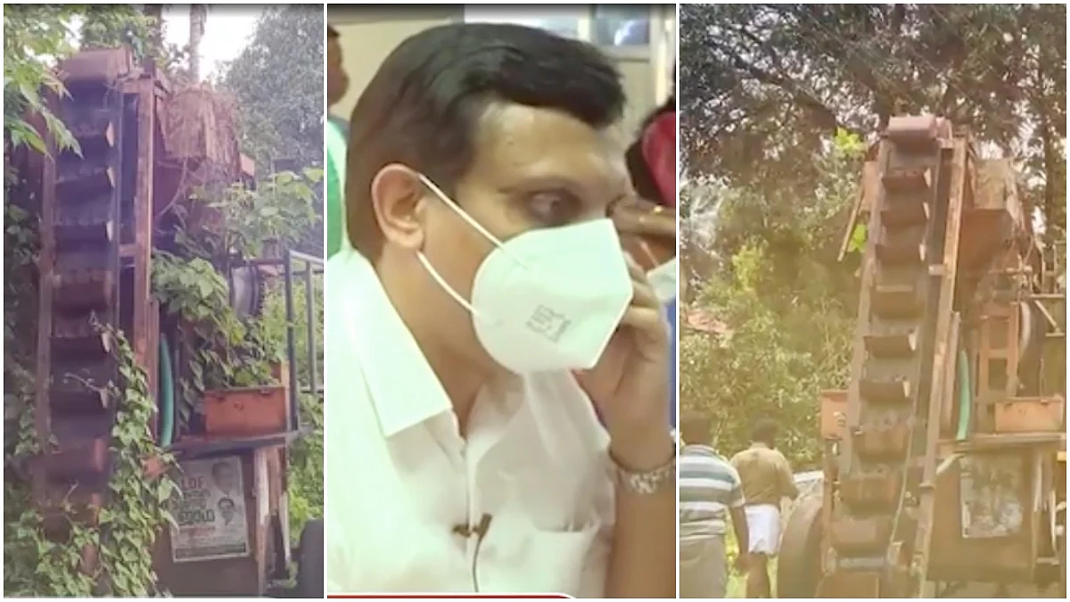 'നാളെ വിളിക്കുമ്പോഴേക്കും അത് മാറ്റിയിരിക്കണം', മന്ത്രി റിയാസിന്റെ വിളിയും റോഡ് റോളര് നീക്കുന്ന വീഡിയോയും വൈറല്