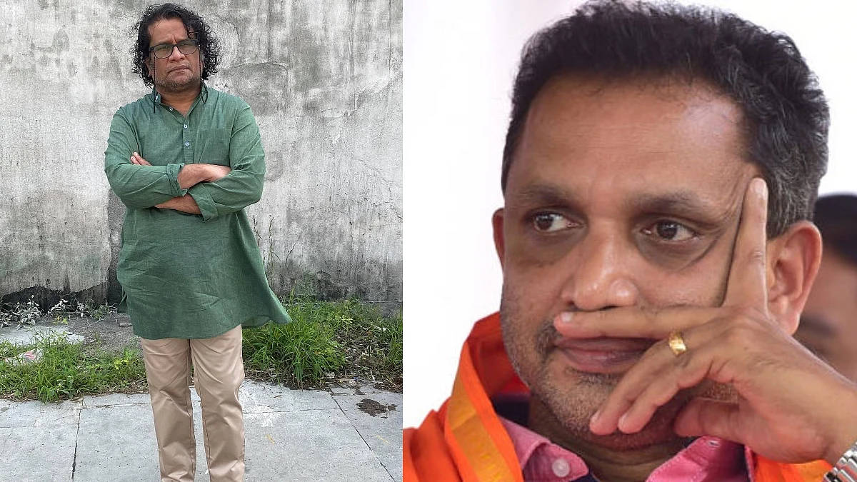 ഞങ്ങളുടെ ജി ചെയ്ത തെറ്റ് എന്താണ്; കുഴൽ പണത്തിൽ കെ സുരേന്ദ്രനെ പരിഹസിച്ച് ഹരീഷ് പേരടി