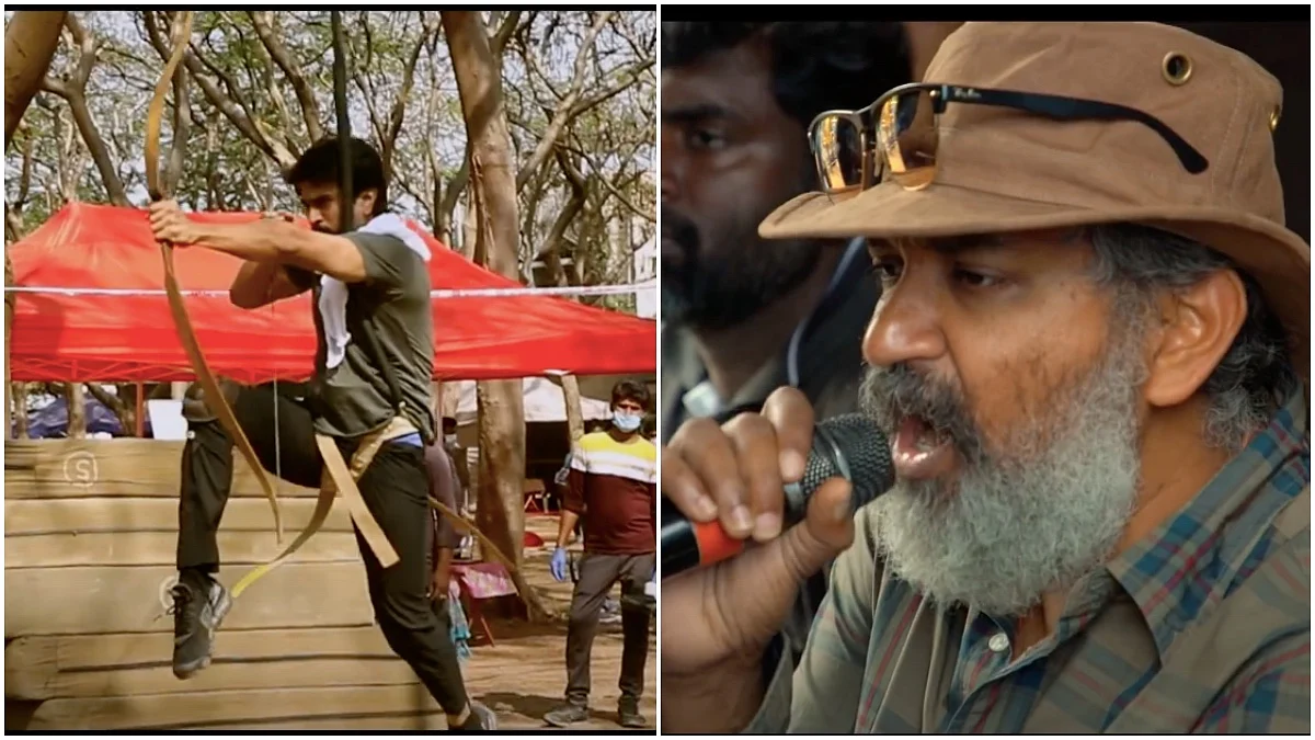 രാജമൗലി ചിത്രം ആർ ആർ ആർ മേക്കിങ് വീഡിയോ; റോര് ഓഫ് ആര്ആര്ആര്