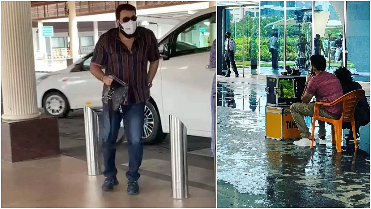 'ബ്രോ ഡാഡി'യുടെ ഭാഗമാവാന് മോഹൻലാൽ ഹൈദരാബാദിലേക്ക്; വീഡിയോ