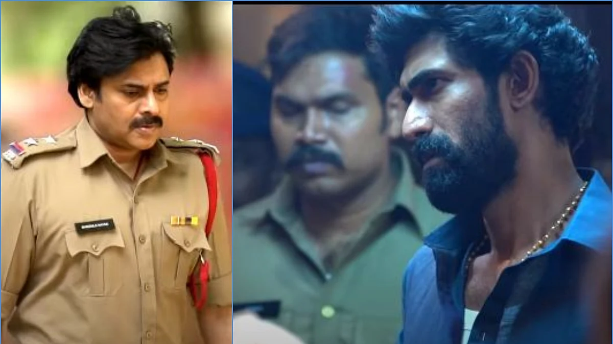 സ്റ്റേഷനിലെ അയ്യപ്പന്-കോശി കലിപ്പ് സീനില് പവന് കല്യാണും റാണയും; വീഡിയോ