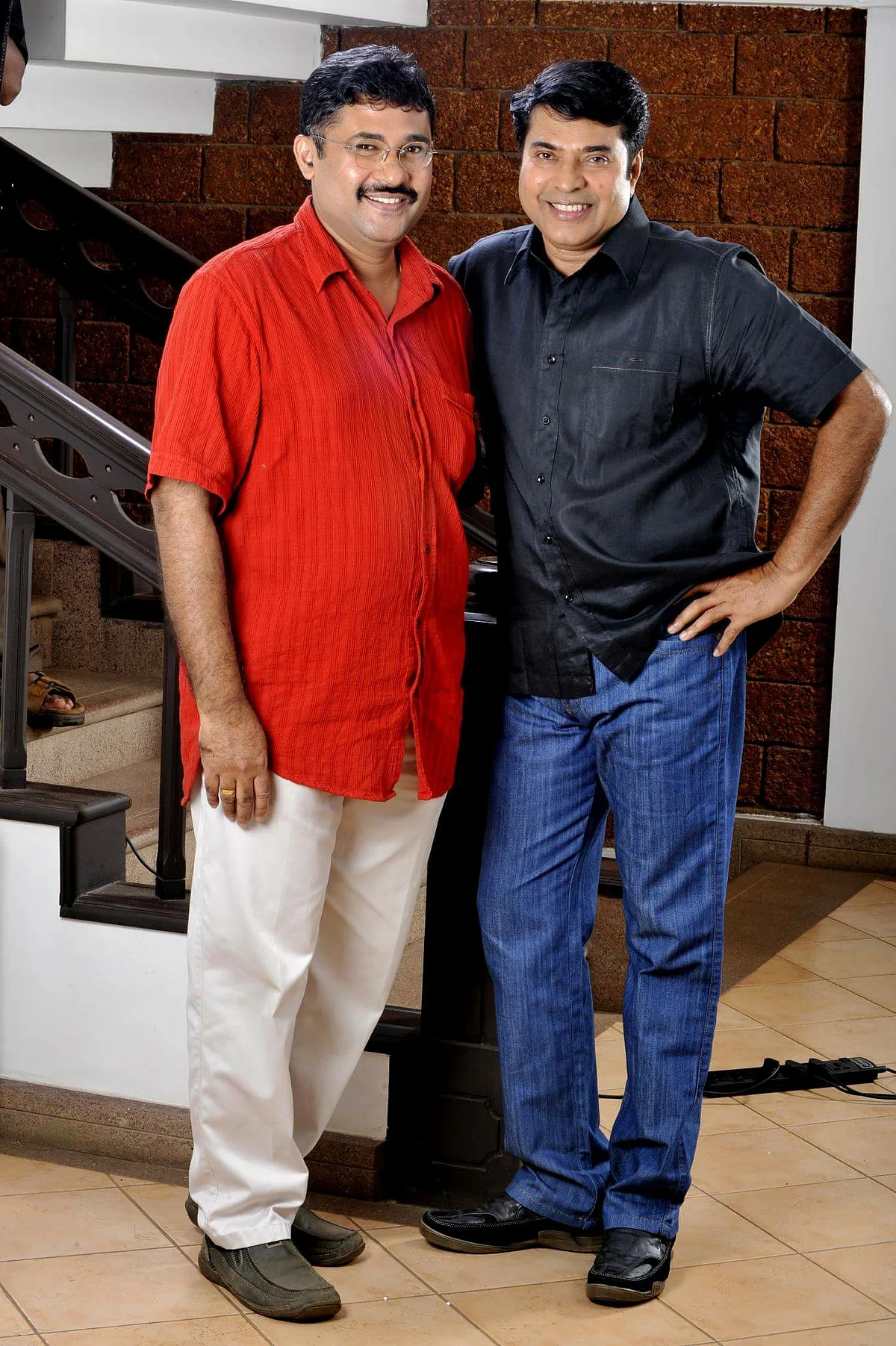 മമ്മൂട്ടിക്കൊപ്പം ലേഖകന്