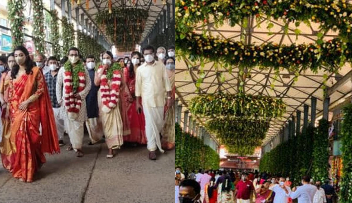 ആള്ക്കൂട്ടം വ്യക്തം, രവിപിള്ളയുടെ മകന്റെ വിവാഹം കൊവിഡ് മാനദണ്ഡങ്ങള് ലംഘിച്ചെന്ന് ഹൈക്കോടതി
