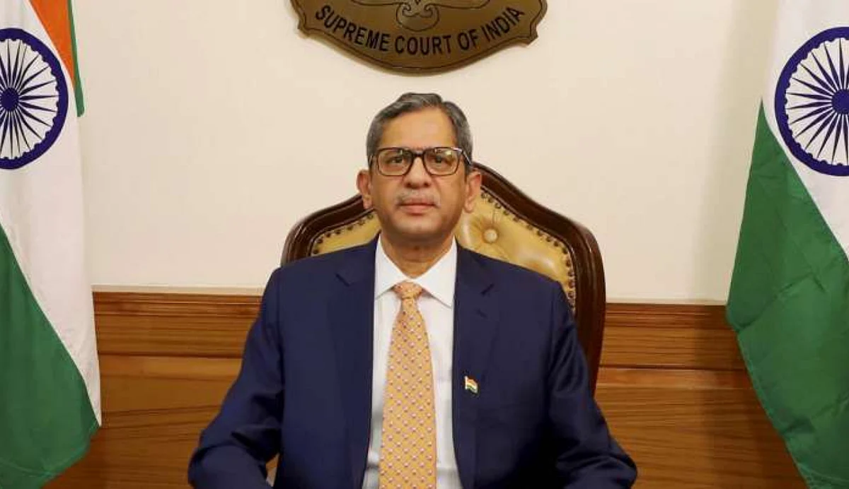 'ഞാനൊരു നല്ല പ്രാസംഗികനല്ല', ഇംഗ്ലീഷ് പഠിച്ചത് എട്ടാം ക്ലാസ് മുതലെന്ന് ചീഫ് ജസ്റ്റിസ് എന്.വി രമണ