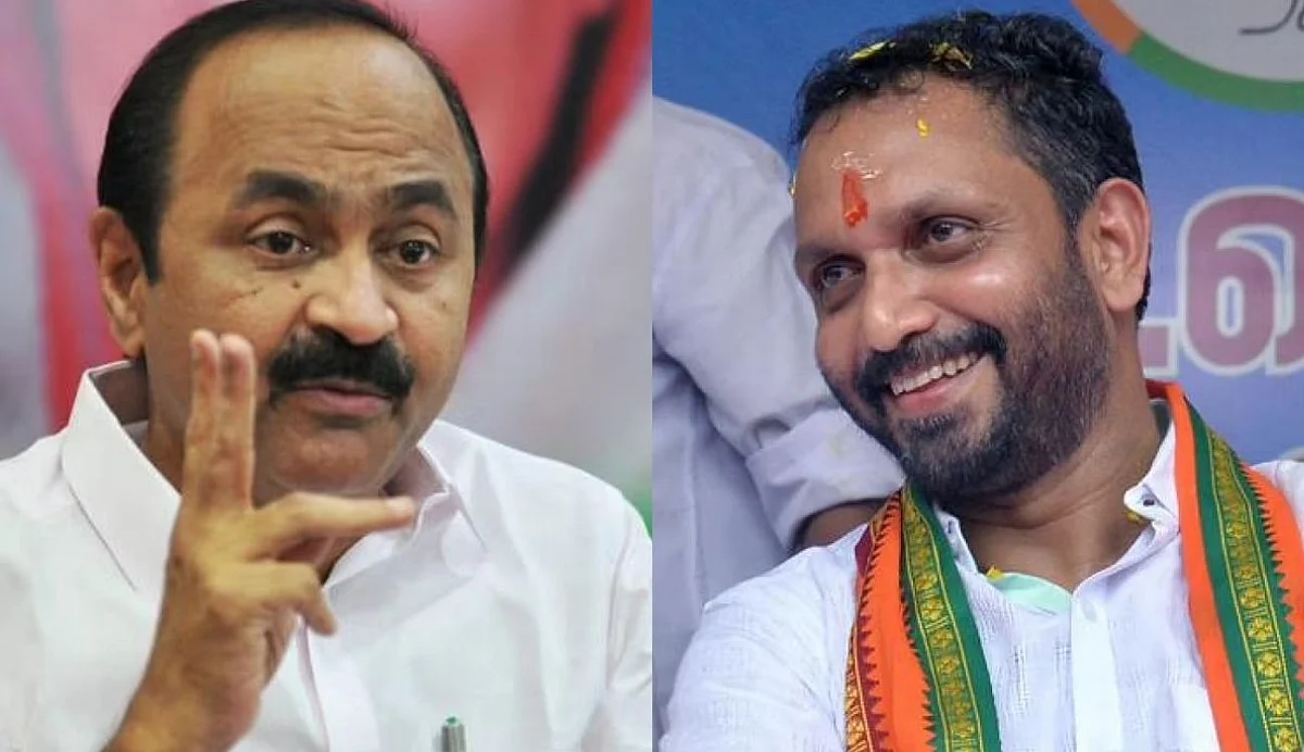 സുരേന്ദ്രന് പിന്നെ സര്വഗുണ സമ്പന്നന് ആണല്ലോ, ആഗുണം കിട്ടല്ലേ എന്നാണ് പ്രാര്ത്ഥന; പരിഹസിച്ച് വി ഡി സതീശന്