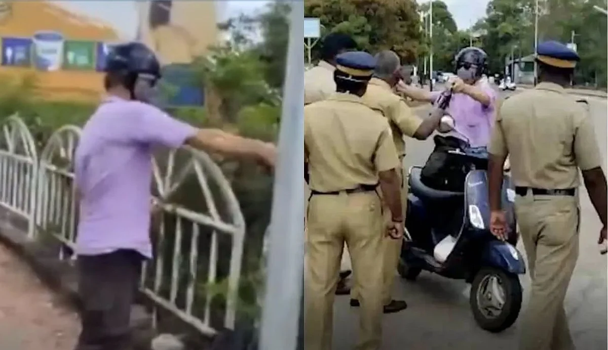 കോവളത്ത് മദ്യവുമായി പോയ വിദേശിയെ തടഞ്ഞ സംഭവത്തില് നടപടി, എസ്.ഐക്ക് സസ്പെന്ഷന്