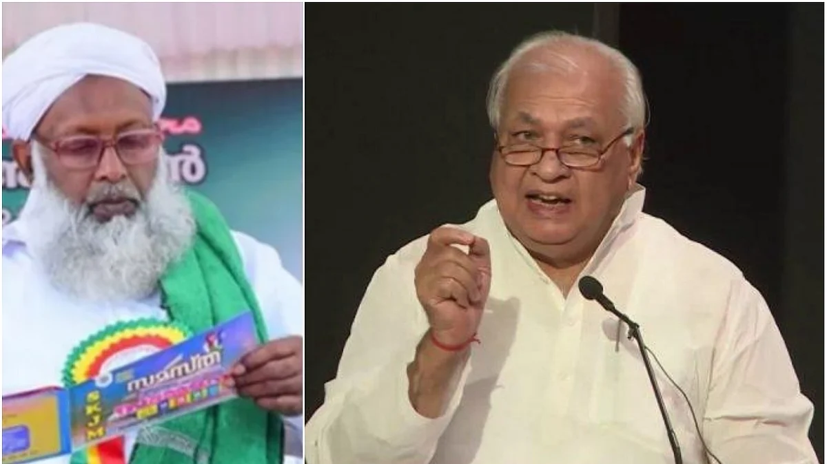 പെണ്കുട്ടിയുടെ അന്തസ് തകര്ത്തതിന് കേസെടുക്കണം, പ്രതികരിക്കാത്ത നേതാക്കളെ ഓര്ത്ത് ലജ്ജിക്കുന്നു; സമസ്ത നേതാവിനെതിരെ ഗവര്ണര്