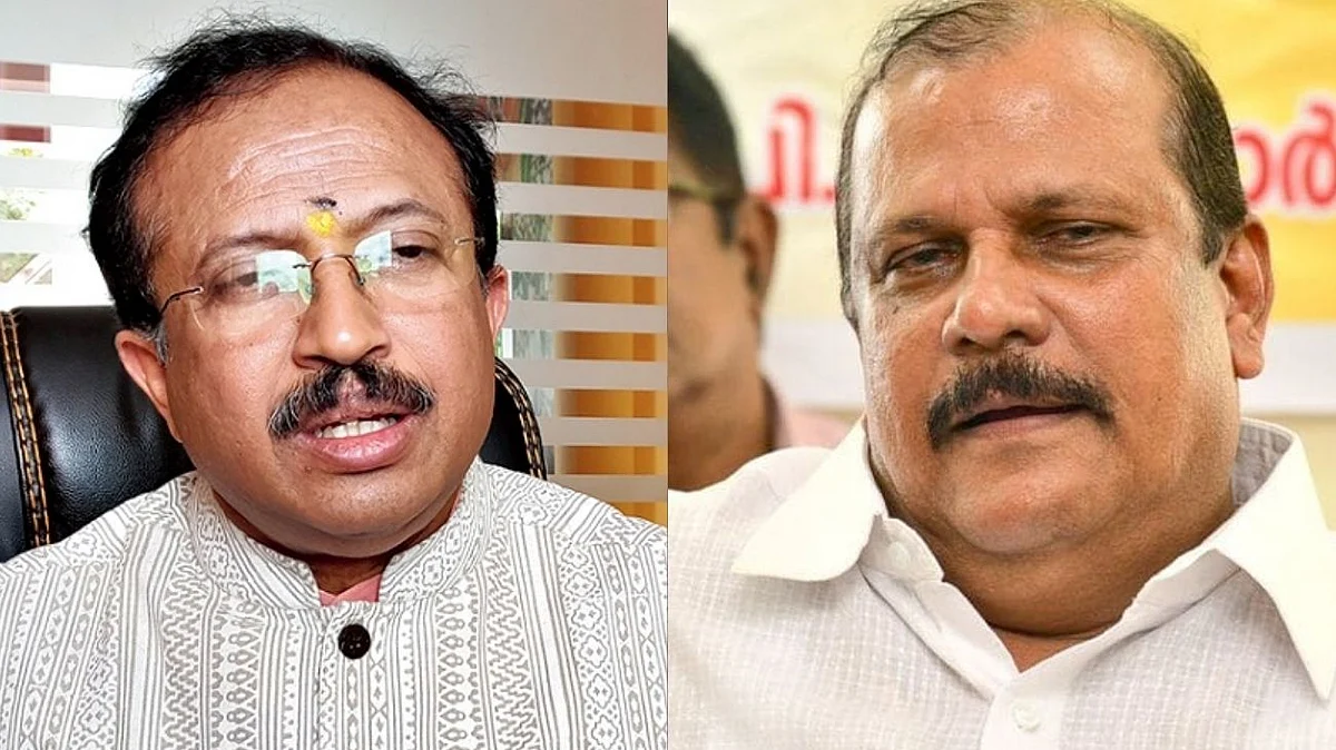 'നിങ്ങള് കേരളത്തിന്റെ വക്താക്കള് ആവേണ്ട'; പി.സി ജോര്ജ് വര്ഗീയത ഉണ്ടാക്കുകയല്ലേ എന്ന ചോദ്യത്തിന് രോഷാകുലനായി വി.മുരളീധരന്