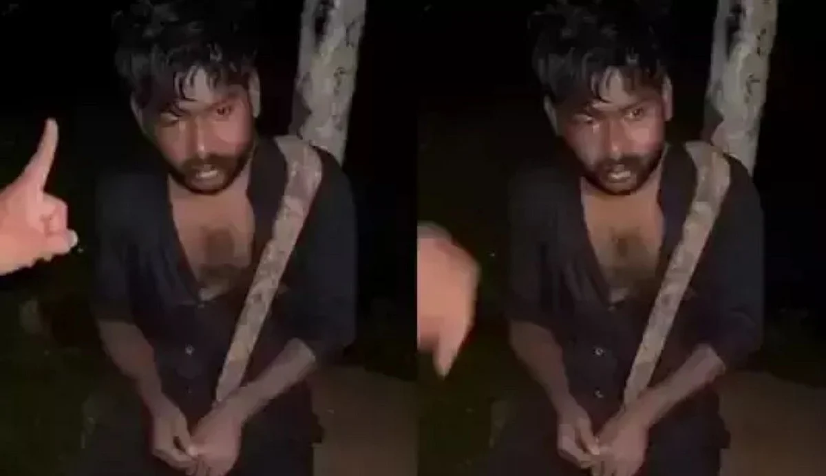 വടിവാള് നിര്ബന്ധിച്ച് പിടിപ്പിച്ച് ഫോട്ടോയെടുക്കാന് ശ്രമം; യുവാവ് ആക്രമണത്തിന് ഇരയായ സംഭവത്തില് വീഡിയോ പുറത്ത്