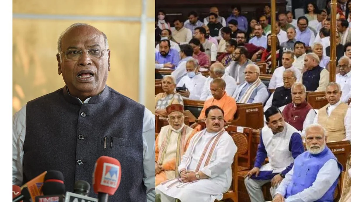 അരികിലല്ല പ്രതിപക്ഷ നേതാവ് ഇരിക്കേണ്ടത്; രാഷ്ട്രപതിയുടെ സത്യപ്രതിജ്ഞ ചടങ്ങില് ഖാര്ഗെയ്ക്ക് അര്ഹമായ സീറ്റ് നല്കാത്തതില് പ്രതിഷേധം
