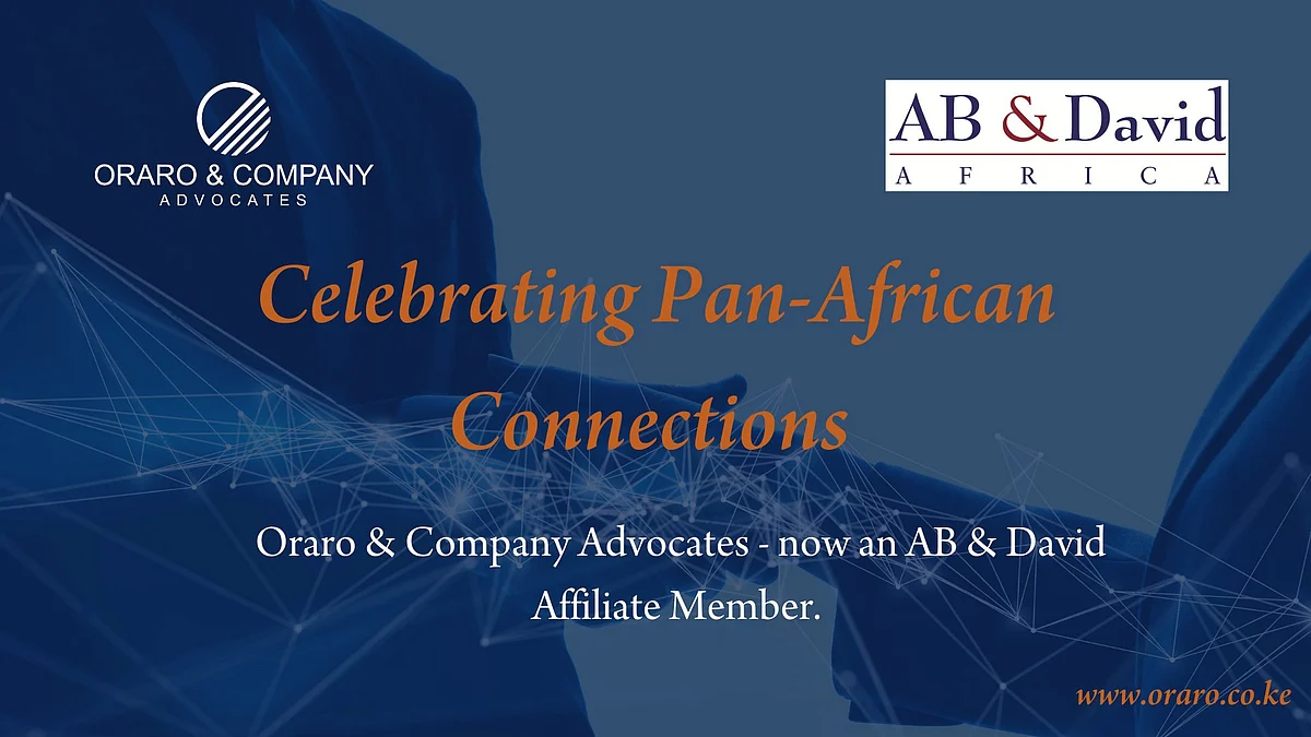 Oraro & Company joins AB & David Africa Network as Affiliate Member