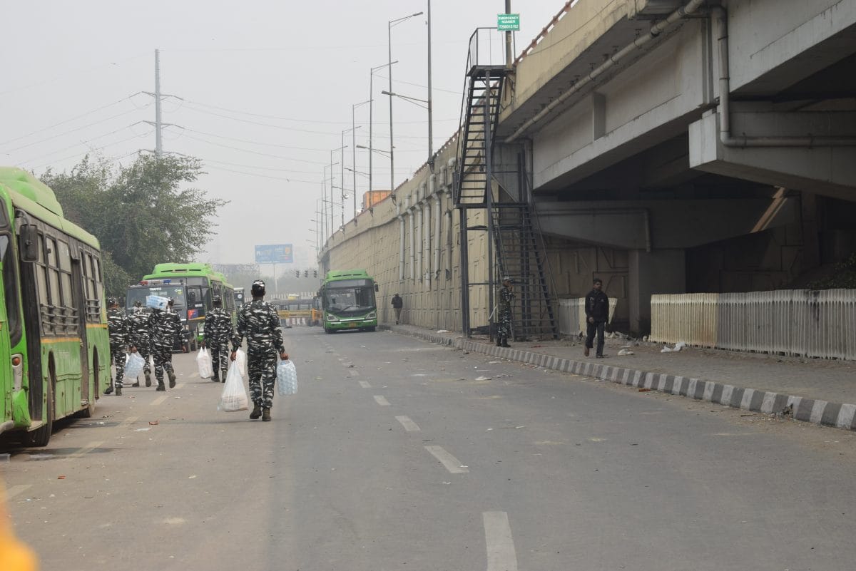 Scenes from the Ghazipur border: Capital, margins and the bridge of protests