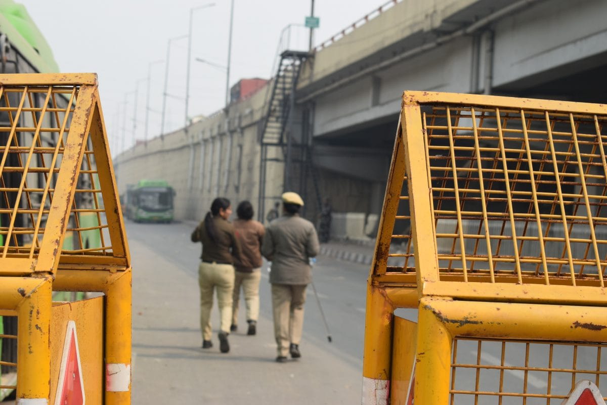 Scenes from the Ghazipur border: Capital, margins and the bridge of protests