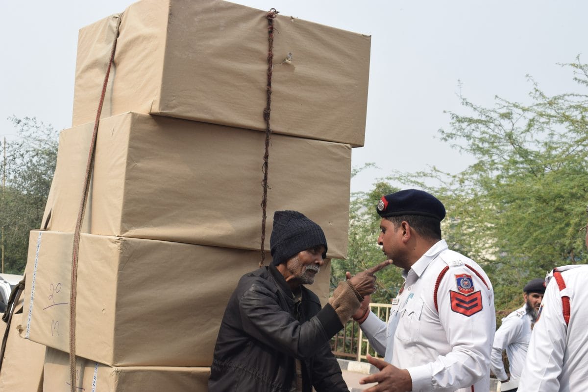 Scenes from the Ghazipur border: Capital, margins and the bridge of protests