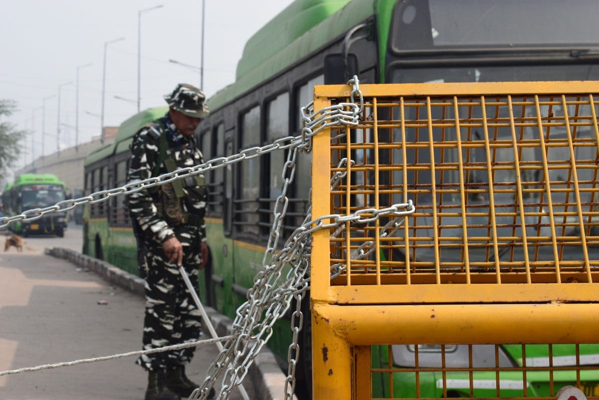 Scenes from the Ghazipur border: Capital, margins and the bridge of protests