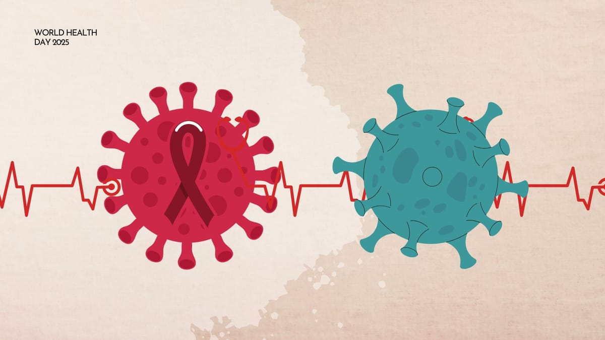 An international crisis in health: Reflecting on responses to the HIV and COVID pandemics